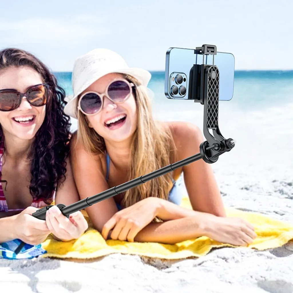 HOCO Bluetooth távvezérlős tripod szelfibot K21 fekete - 9