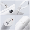 FORCELL F-ENERGY Power Plug F5K3 powerbank 5000 mAh Lightning 8-PIN PD 20W fehér - 3. kép