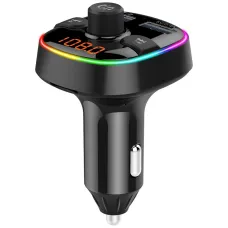 Transmiter FM MP3 Bluetooth 5.0 + kártya TF olvasó + 2xUSB QC3.0 BC52L
