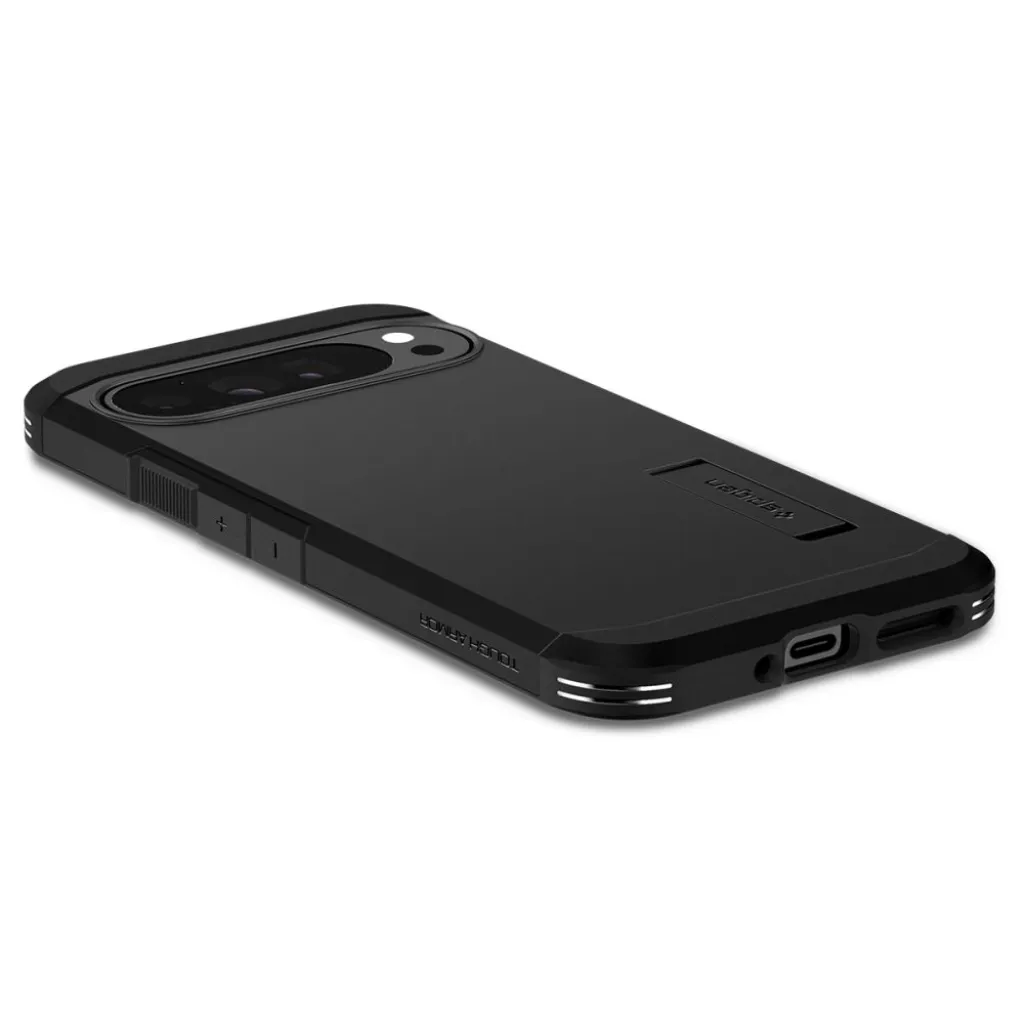  Google Pixel 9 Pro Xl Fekete Spigen Tough Armor tok - 9