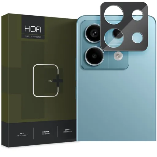 Hofi Cam Pro+ kamera lencsevédő Xiaomi Redmi Note 13 Pro 5G / Poco X6 5G fekete, üvegfólia