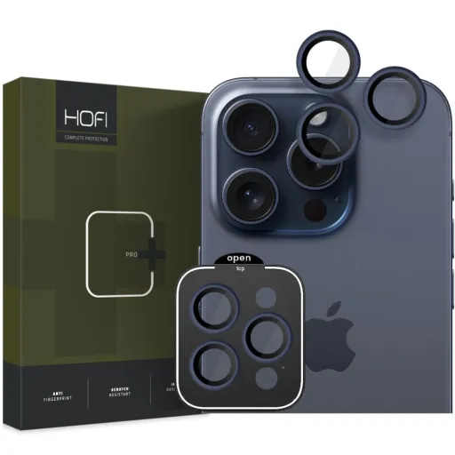 HOFI CAMRING PRO+ iPhone 15 Pro / 15 Pro Max kameravédő navy