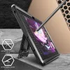  Galaxy Tab S9+ Plus 12.4 X810 / X816B Fekete SUPCASE Unicorn Beetle Pro tok - 1. kép