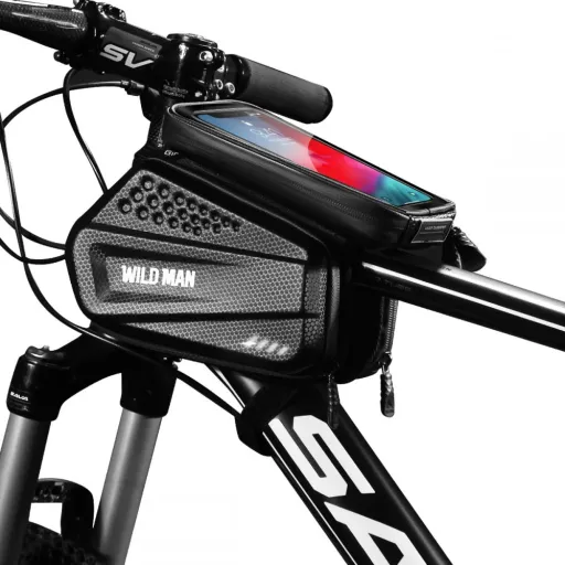 SAKWA WILDMAN HARDPOUCH BIKE MOUNT ”XXL” FEKETE Tok