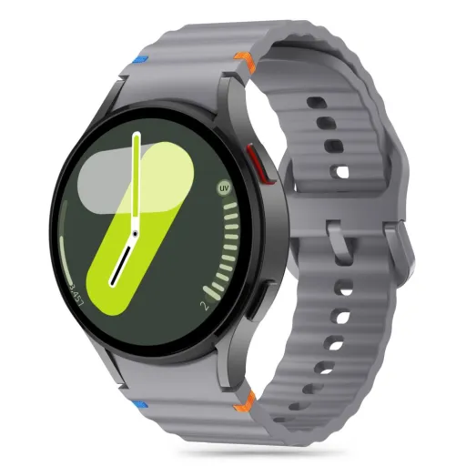 TECH-PROTECT SILICONE SPORT SAMSUNG GALAXY WATCH 4 / 5 / 5 PRO / 6 / 7 / FE CRAYON GREY óraszíj