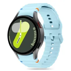 Tech-protect Silicone Sport Samsung Galaxy Watch 4 / 5 / 5 Pro / 6 / 7 / Fe égszínkék