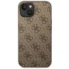 GUESS tok IPHONE 14 Plus GUHCP14MG4GFBR (4G Arany Logó) barna - 1. kép