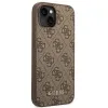 GUESS tok IPHONE 14 Plus GUHCP14MG4GFBR (4G Arany Logó) barna - 2. kép