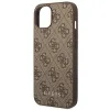 GUESS tok IPHONE 14 Plus GUHCP14MG4GFBR (4G Arany Logó) barna - 4. kép