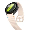 Tech-protect Silicone Sport Samsung Galaxy Watch 4 / 5 / 5 Pro / 6 / 7 / Fe Rózsaszín - 1. kép