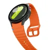 TECH-PROTECT SZILIKON SPORT SAMSUNG GALAXY WATCH 4 / 5 / 5 PRO / 6 / 7 / FE NARANCSSÁRGA óraszíj - 1. kép