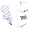 LED izzó USB-A meleg fehér fény 350 lm 5W 1 m fehér - 2. kép