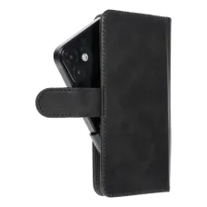 Univerzális fliptok KÖZÖNSÉGES méret S IPHONE 12 / 13 / SAMSUNG S6 / A5 2016 / XCOVER 4 / S22 / HUAWEI P8 2017 fekete
