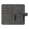 Univerzális fliptok KÖZÖNSÉGES méret S IPHONE 12 / 13 / SAMSUNG S6 / A5 2016 / XCOVER 4 / S22 / HUAWEI P8 2017 fekete - 4. kép
