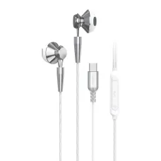 PAVAREAL vezetékes fülhallgatók mikrofonnal Type C PA-M10C fehér [DAC]