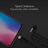 XIAOMI eredeti vezetékes fülhallgató Typ C mikrofonnal HSEJ04WM fekete blister - 1. kép