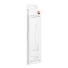 AUX 2 az 1-ben adapter Type C (apa) - Type C (anya) / Type C (anya) BOX fehér [DAC] - 0. kép
