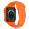 TECH-PROTECT SILICONE APPLE WATCH 4 / 5 / 6 / 7 / 8 / 9 / SE / ULTRA 1 / 2 (42 / 44 / 45 / 49 MM) fényes narancssárga - 0. kép