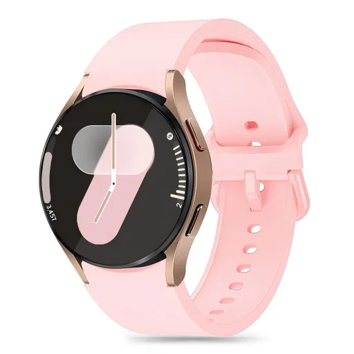 Tech-protect Silicone Samsung Galaxy Watch 4 / 5 / 5 Pro / 6 / 7 / Fe Baby Pink