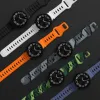 Tech-protect Silicone Line Samsung Galaxy Watch 4 / 5 / 5 Pro / 6 / 7 / Fe Montego Kék - 1. kép