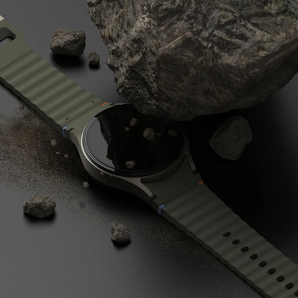 RINGKE SLIM & TEMPERED GLASS GALAXY WATCH 7 (40 MM) CLEAR tok és üvegfólia - 8