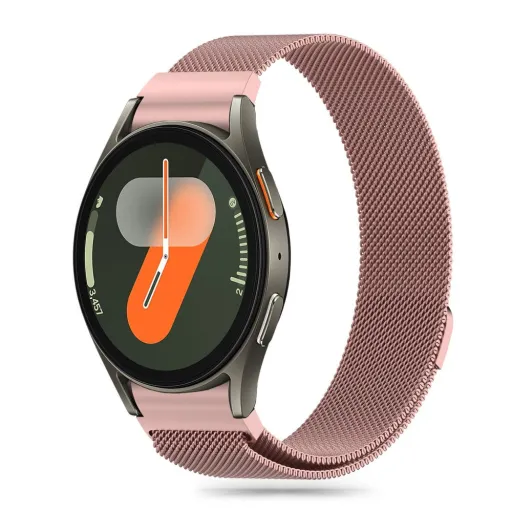 Tech-protect Milanese Szíj Samsung Galaxy Watch 4 / 5 / 5 Pro / 6 / 7 / Fe Rozé Arany