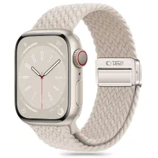 Tech-protect Nylonmag Apple Watch 4 / 5 / 6 / 7 / 8 / 9 / Se / Ultra 1 / 2 (42 / 44 / 45 / 49 Mm) Starlight