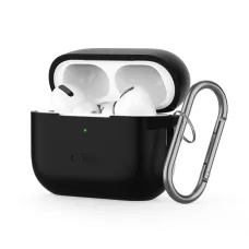 Tech-protect Silicone Hook Apple Airpods Pro 1 / 2 Fekete Tok