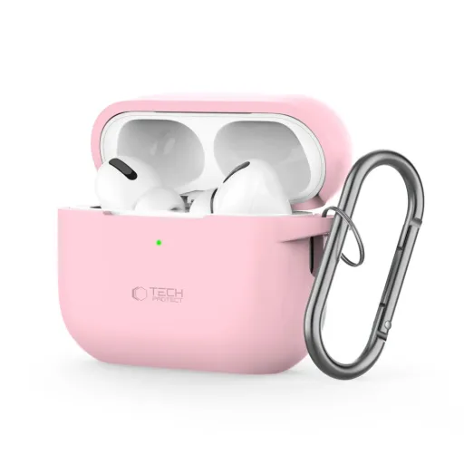 Tech-protect Silicone Hook Apple Airpods Pro 1 / 2 Dusty Pink Tok