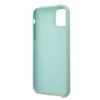Guess GUHCN58LSLMGG iPhone 11 Pro zöld tok Silicone Vintage Gold Logo - 2. kép