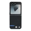 BMW M PU Carbon Blue Line tok Samsung Galaxy Z Flip 6 Black - 0. kép