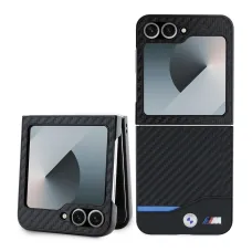 BMW M PU Carbon Blue Line tok Samsung Galaxy Z Flip 6 Black