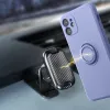 Szilikon gyűrű tok Samsung S20 FE / S20 FE 5G lila - 4. kép