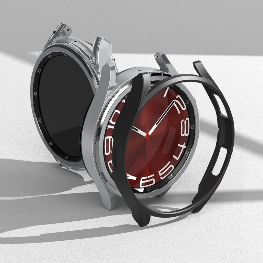 Ringke Slim 2-pack Galaxy Watch 6 Classic (43 Mm) átlátszó & Fekete Tok - 7