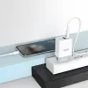HOCO C80A hálózati töltő PD20W/QC3.0 + Type-C kábel fehér - 4. kép