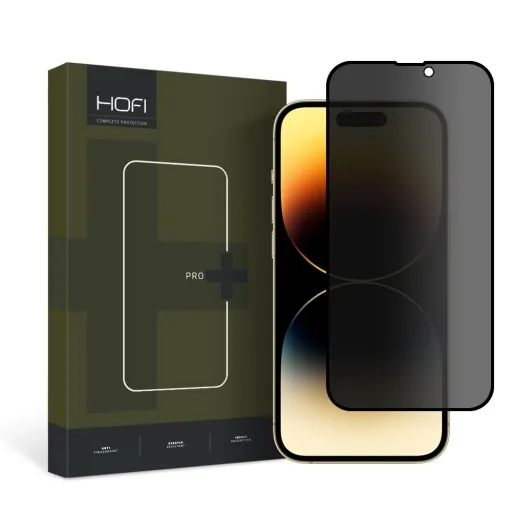 Hofi Anti Spy Glass Pro+ iPhone 15 privát üvegfólia