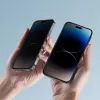 Hofi Anti Spy Glass Pro+ iPhone 15 Plus privát üvegfólia - 1. kép