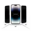 Hofi Anti Spy Glass Pro+ iPhone 15 Plus privát üvegfólia - 4. kép