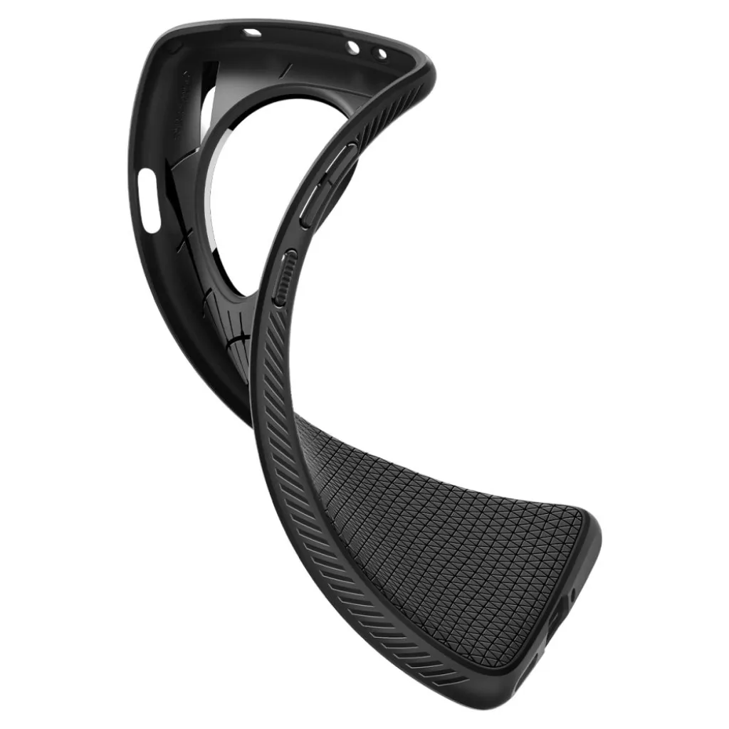  OnePlus 12 Matt Fekete Spigen Liquid Air Tok - 11