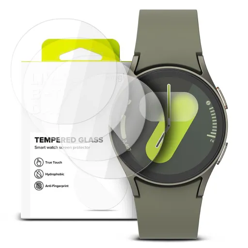 Ringke edzett üveg 4-pack Galaxy Watch 4 / 5 / 6 / 7 / FE (40 mm) átlátszó üvegfólia Ringke edzett üveg 4-pack Galaxy Watch 4 / 5 / 6 / 7 / FE (40 mm) átlátszó üvegfólia