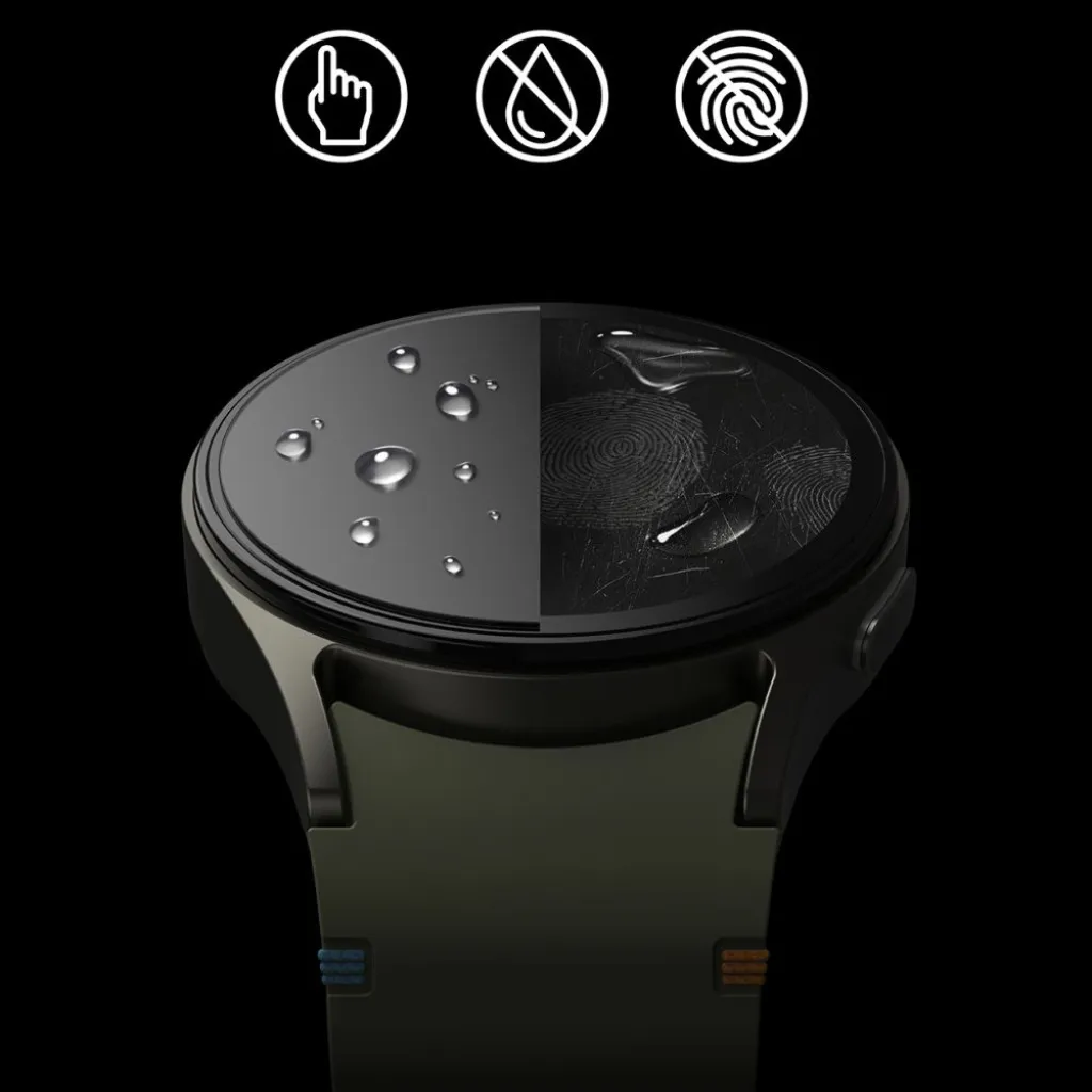 Ringke edzett üveg 4-pack Galaxy Watch 4 / 5 / 6 / 7 / FE (40 mm) átlátszó üvegfólia - 8