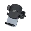BLUE STAR AUTO LOCK X2 szellőzőre erősíthető autós telefontartó fekete - 0. kép