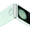 EF-PF731TME Samsung Szilikon Tok Gyűrűvel Galaxy Z Flip 5-hez Ocean Green (Sérült Csomagolású) tok - 0. kép