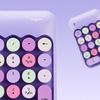 MOFII Vezeték nélküli Numerikus Billentyűzet X910 (Lila) - 4. kép