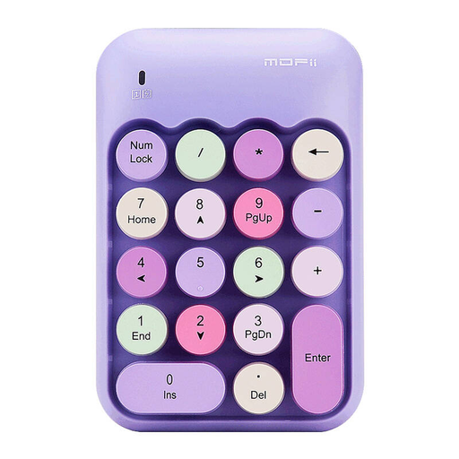 MOFII Vezeték nélküli Numerikus Billentyűzet X910 (Lila)