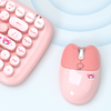 MOFII Candy New 2.4G Vezeték nélküli Billentyűzet + Egér Készlet (Rózsaszín) - 2. kép