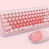 MOFII Candy New 2.4G Vezeték nélküli Billentyűzet + Egér Készlet (Rózsaszín) - 3. kép