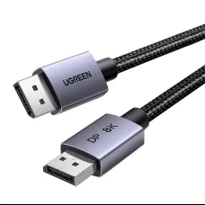 DisplayPort 1.4 Ugreen DP120 kábel, 8K 60Hz, 32,4Gbps, 3m (fekete)