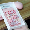 MOFII Vezeték nélküli Numerikus Billentyűzet X910 (Rózsaszín) - 3. kép