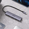 UGREEN 5 az 1-ben adapter, USB 4x USB 3.0 (szürke) - 2. kép